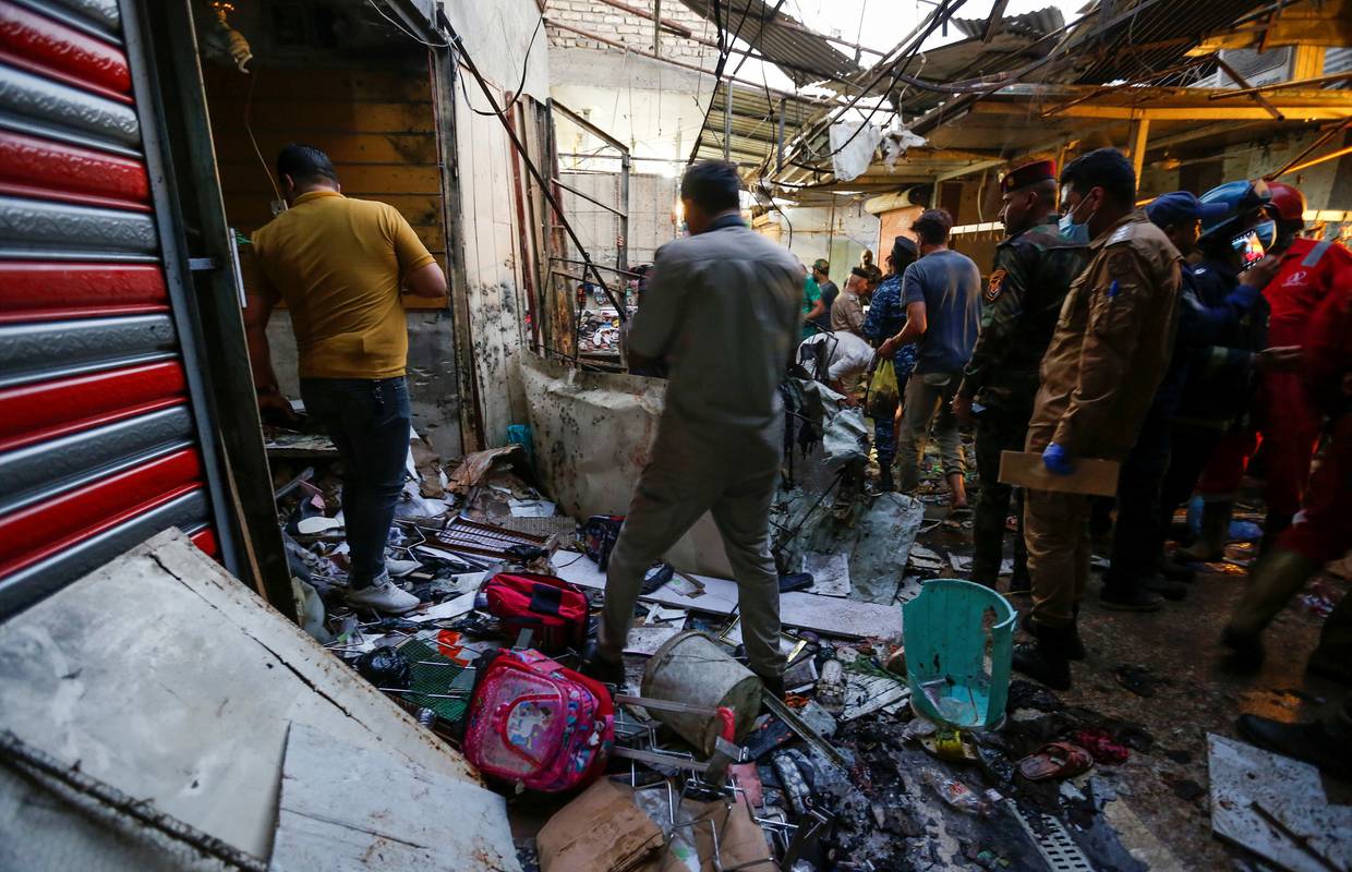 Samoubilački napad u Bagdadu, ubijeno više do 20 ljudi