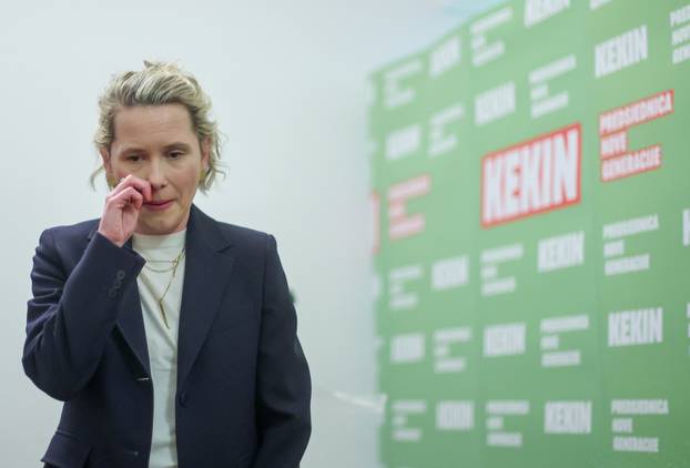 Zagreb: Izvanredna presica Ivane Kekin na kojoj je govorila o dezinformacijskoj kampanji protiv stranke i nalazima GONG-a