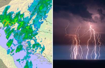 Upaljeni su meteoalarmi, javila se i Civilna zaštita: Snažno nevrijeme stiže u Hrvatsku!