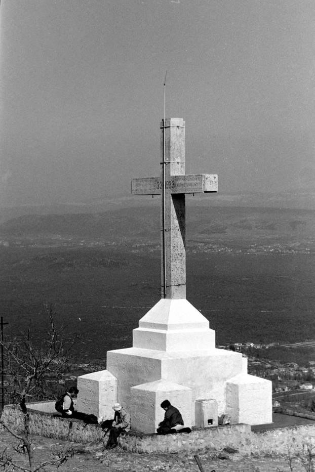 Podbrdo, mjesto ukazanja Gospe u Međugorju, 27.1.1991.