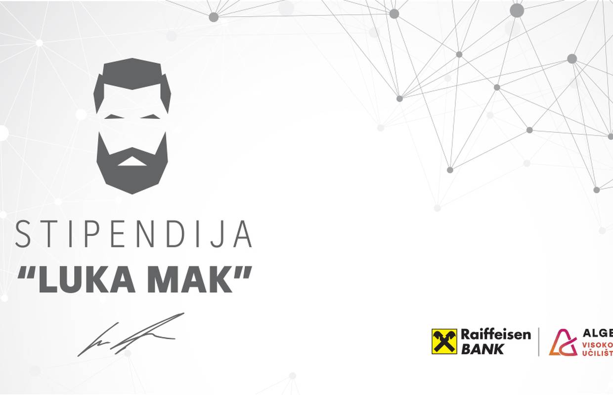 RBA dodjeljuje stipendiju „Luka Mak“ za studij digitalnog marketinga na Algebri
