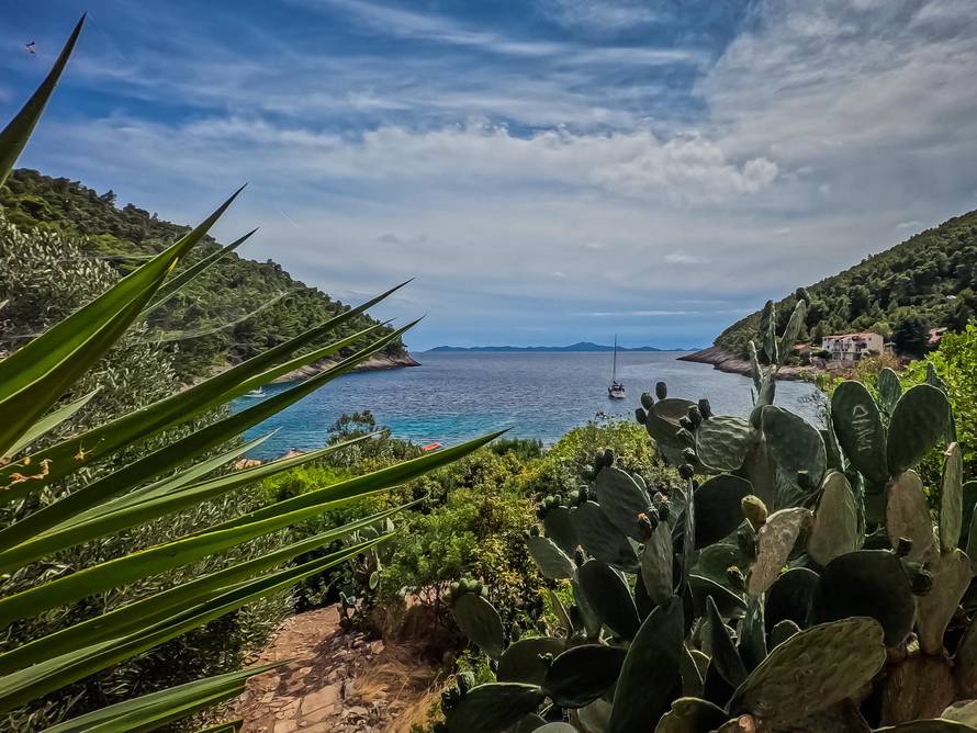 Uvala Pupnatska Luka na otoku Korčuli