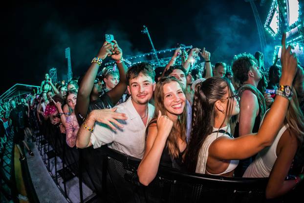 Split - Druga večer Ultra Europe Festivala, DJ Calvin Harris.