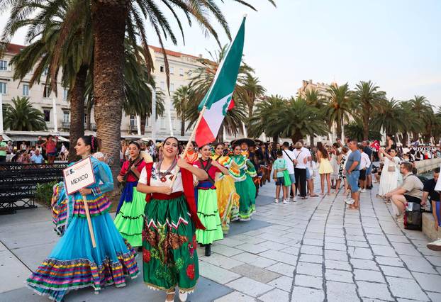Split: Svečano otvorenje 5. CIOFF Međunarodnog festivala folklora Split 2026.