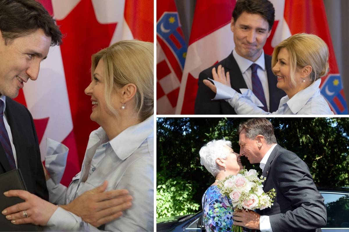 Kolinda i Trudeau kao Kosor i Pahor: Preplavile su ih emocije