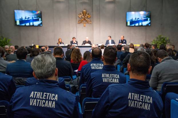 January 10, 2019 : Press Conference to present Vatican Athletics and the Bilateral Agreement with the Italian National Olympic Committee (CONI).