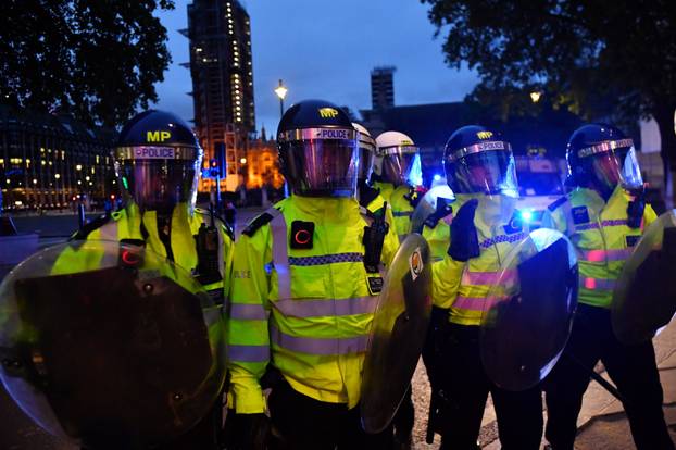 Protest against the death of George Floyd, in London