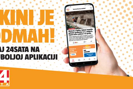 SKINI JE ODMAH! Čitaj portal 24sata na najboljoj aplikaciji