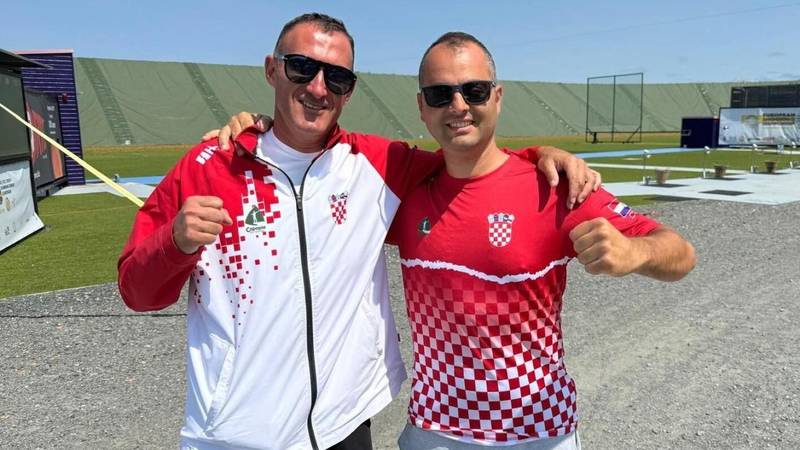 Josip Glasnović osvojil zlato, Giovanni Cernogoraz srebro na evropskem prvenstvu v trapu