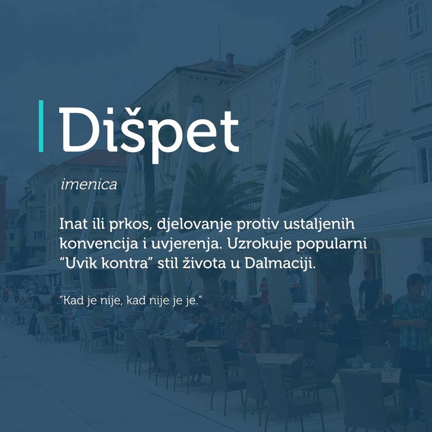 Asti Gospe! Iz dišpeta nejden u program: Džepni rječnik  čestih dalmatinskih izraza