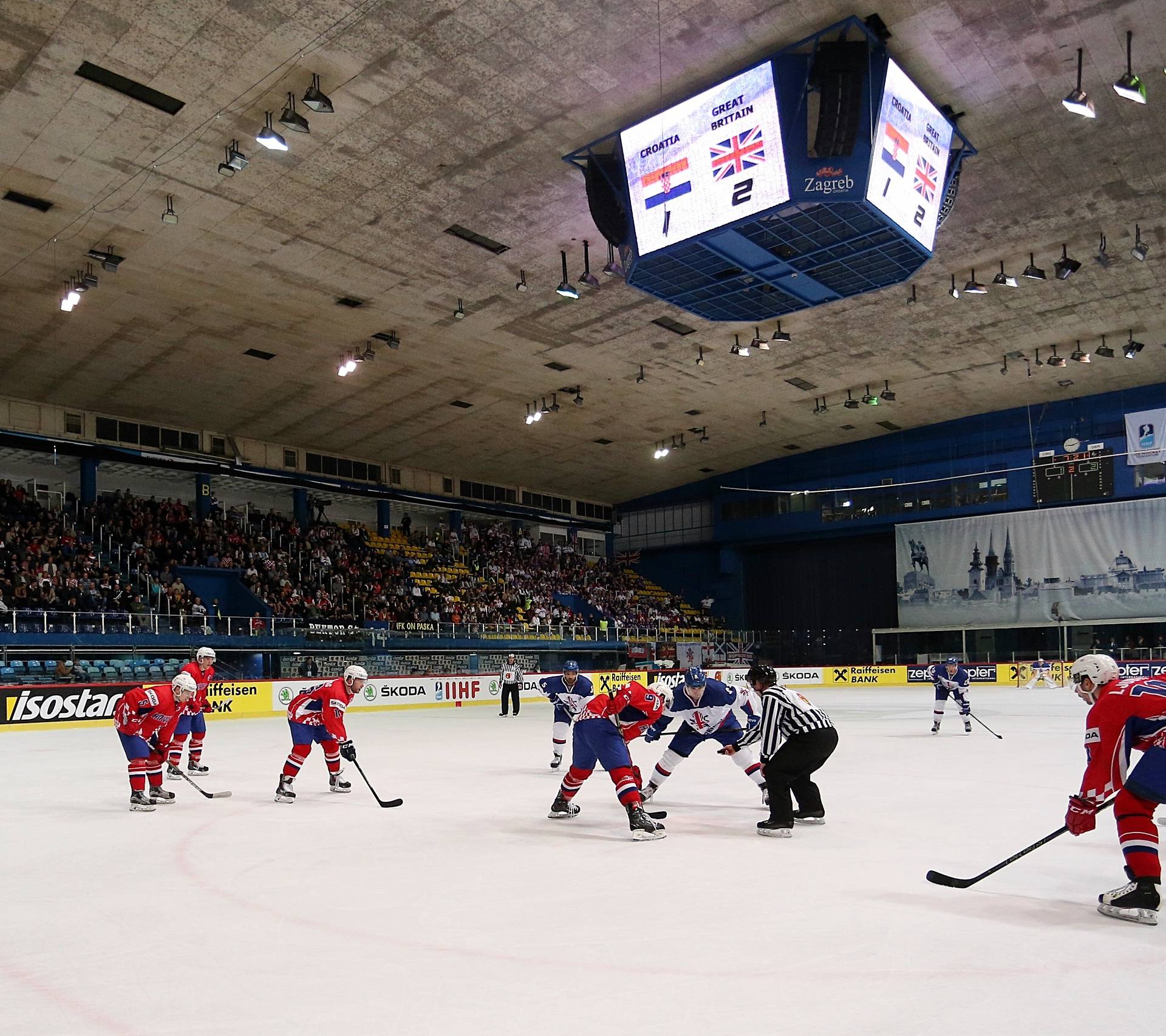 Hrvatski hokejaši izgubili od Velike Britanije na startu SP-a