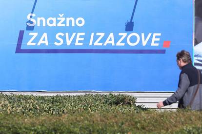 Zagreb: Pojavili se i plakati HDZ-a