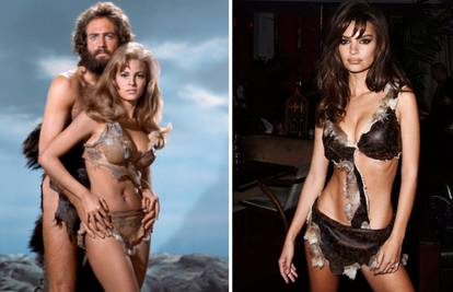 Emily Ratajkowski maskirala se u seks simbol Raquel Welch