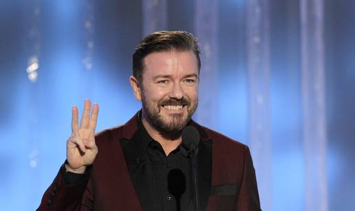 Ricky Gervais po četvrti put vodi dodjelu Zlatnih globusa