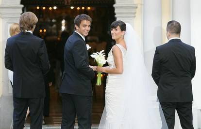 U Zagrebu se vjenčali Niko Kranjčar i Simona Fistrić