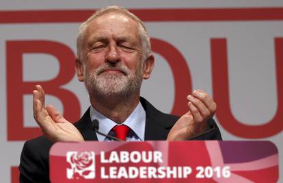 Glatka pobjeda: Corbyna opet izabrali za čelnika laburista