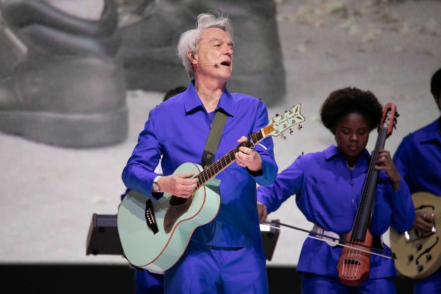 David Byrne 'Who Is The Sky' Tour, Detroit, USA - 25 Oct 2025