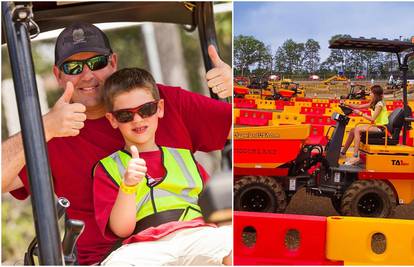 Diggerland: Park u kojem djeca mogu voziti bagere i traktore
