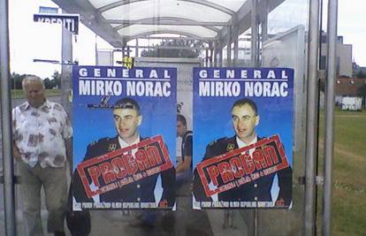 Zagreb: Polijepili plakate s 'prodanim' Mirkom Norcem 