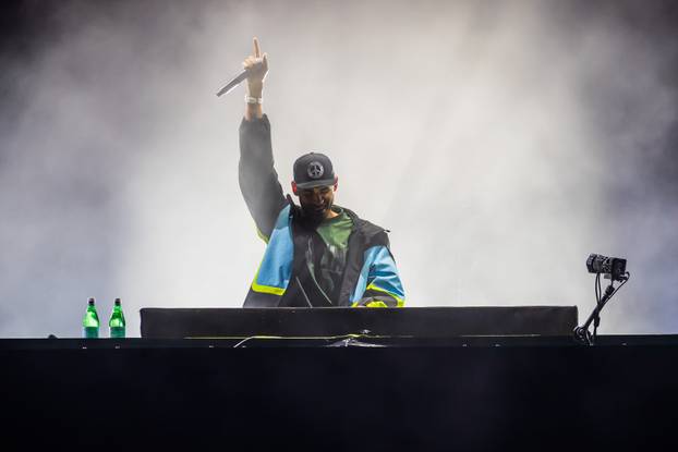 Split: Treća večer Ultra Europe Festivala, Nastup DJ-a Afrojack