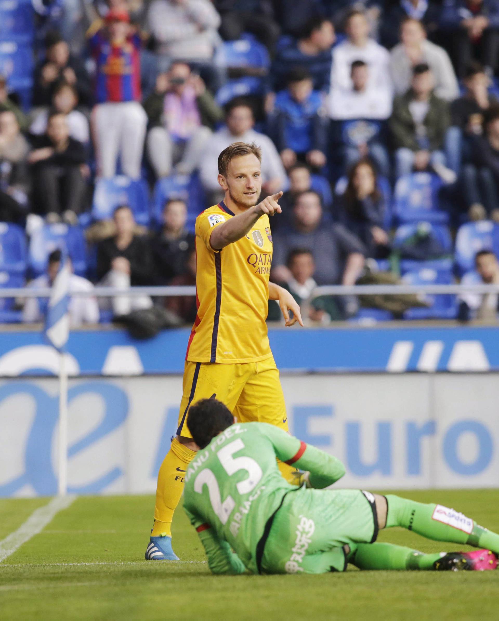 Football Soccer - Deportivo Coruna v Barcelona - Spanish Liga BBVA - Riazor stadium, Coruna