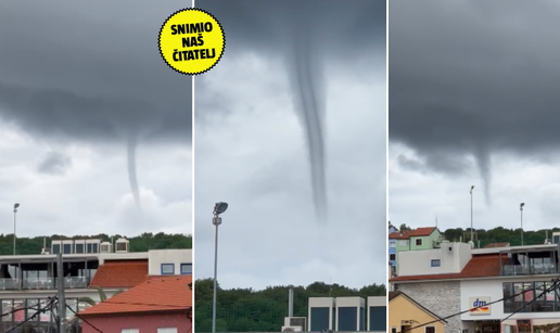 VIDEO Pogledajte mega pijavicu na Malom Lošinju: 'Projurila je'