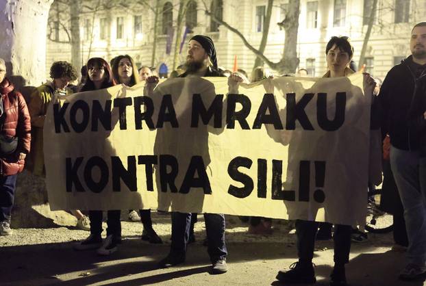 Zagreb: Održan jubilarni 10. Noćni marš za prava žena "Žene – kičma otpora"