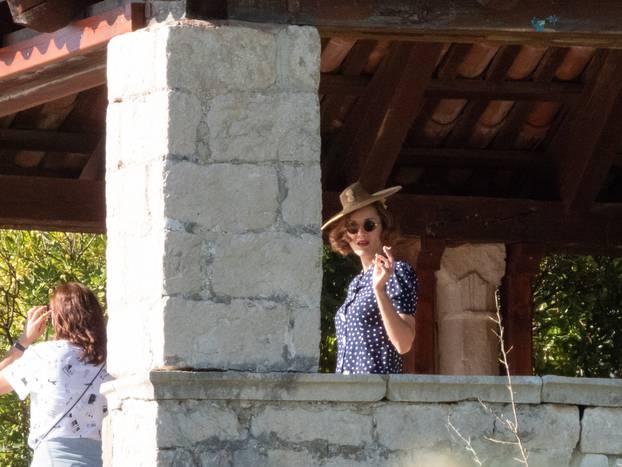 Marion Cotillard na snimanju filma Lee u Dubrovniku