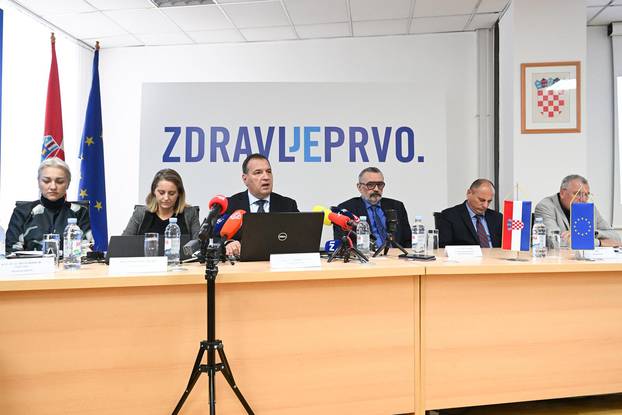 Zagreb: Vili Beroš sa svojim suradnicima predstavio je novu reformu zdravstva