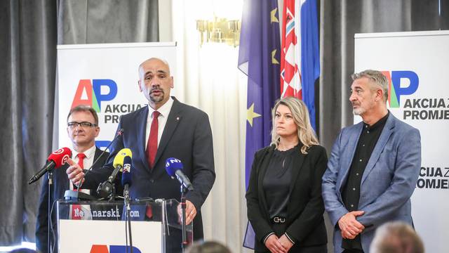 Zagreb: Osnivačka skupština nove političke stranke AP - Akcija za promjene