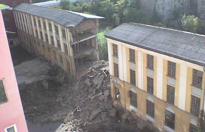 Opet urušavanje, propala zgrada tvornice N. Dimić