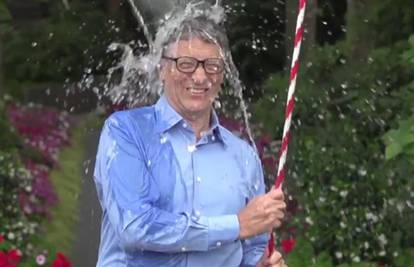 Bill Gates prihvatio izazov i polio se kantom ledene vode