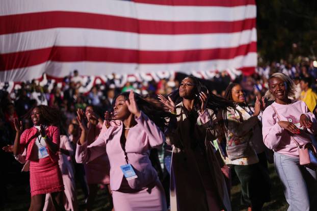 2024 U.S. Presidential Election Night, at Howard University, in Washington