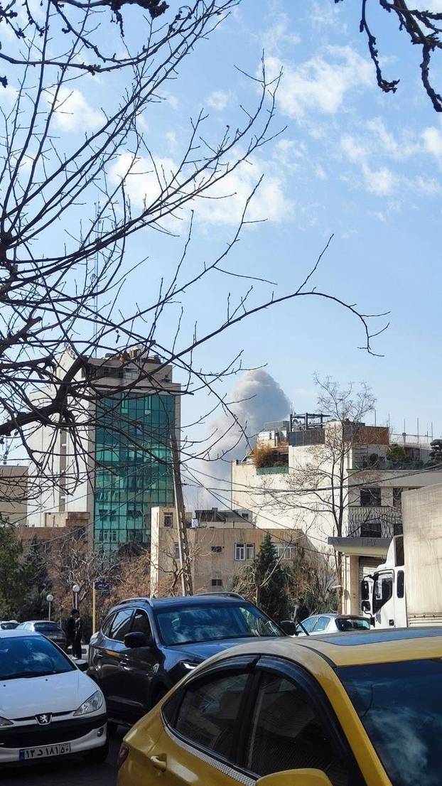 FOTO Evo kako je izgledao napad SAD-a i Izraela na Iran!
