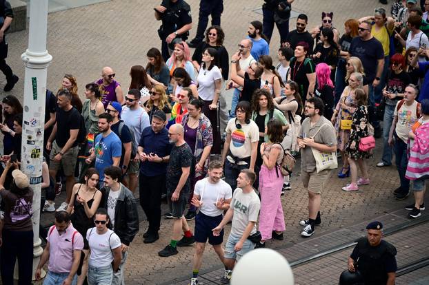Zagreb: 25. Povorka ponosa LGBTIQ zajednice "Korak po korak, iskorak!"