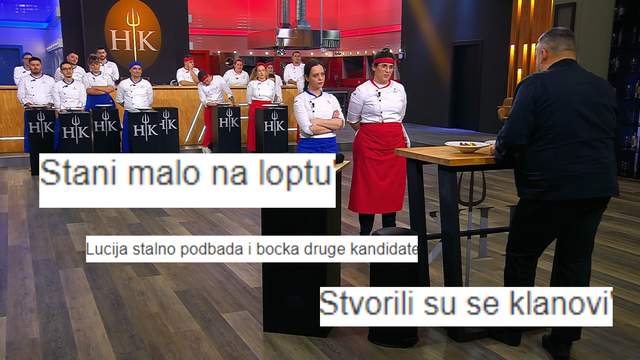 Chef Gretić je pohvalio Lucijin tanjur, ali nije osvojila imunitet! Gledatelji: 'Stani na loptu malo'