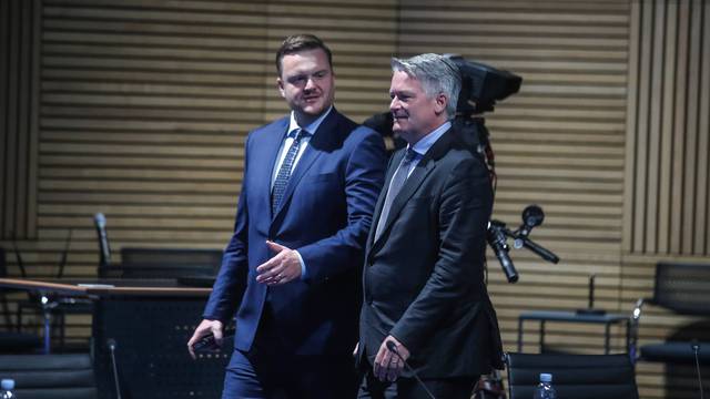 Zagreb: Ministar Marko Primorac i Mathias Cormann u razgovoru