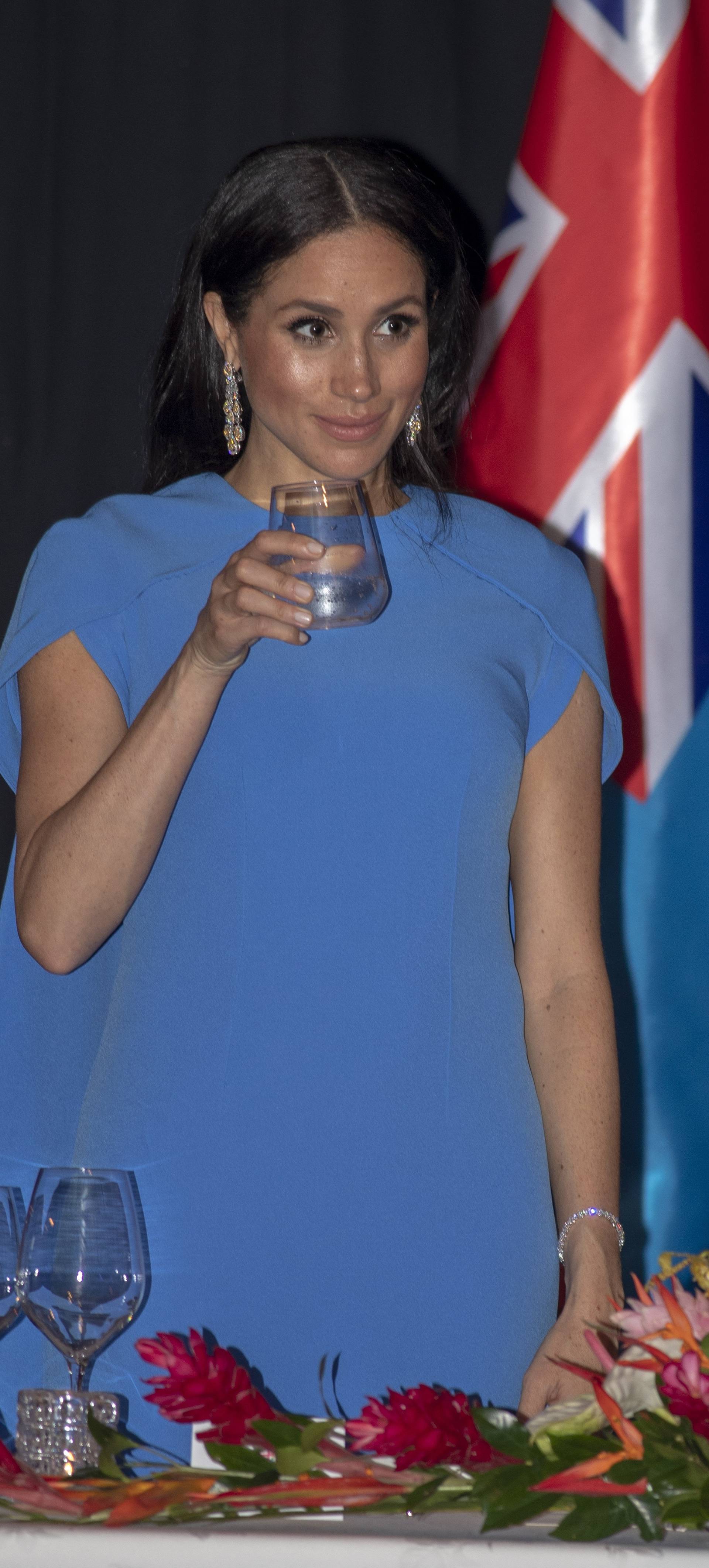 Harry and Meghan in  Fiji