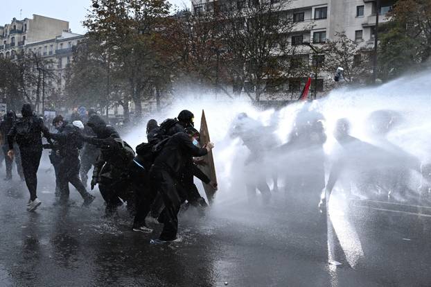 Second nationwide day of protests against the cost of living in France