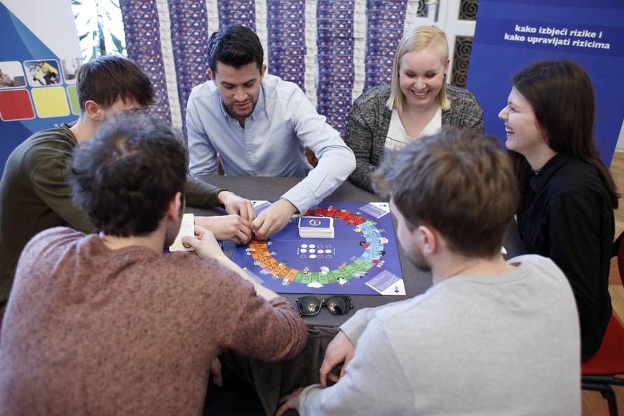 Zagreb, 21.03.2017 - HUO predstavio edukativnu igru Manje rizika - vise zabave