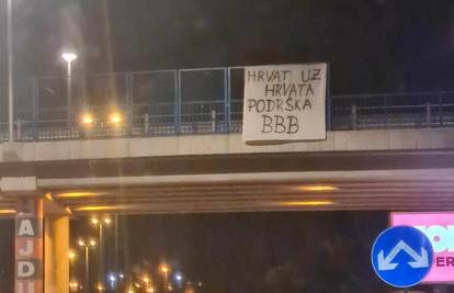 U Splitu osvanula poruka podrške uhićenim Boysima