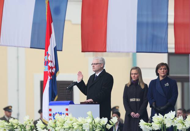 Zagreb: Sve?ana prisega tre?eg predsjednika Republike Hrvatske
