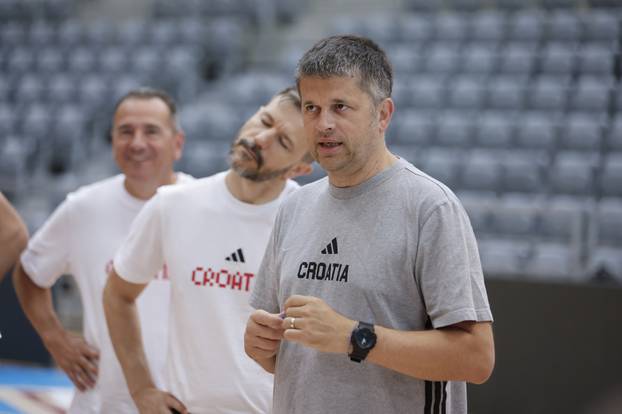 Osijek: Trening hrvatske ko&scaron;arka&scaron;ke reprezentacije