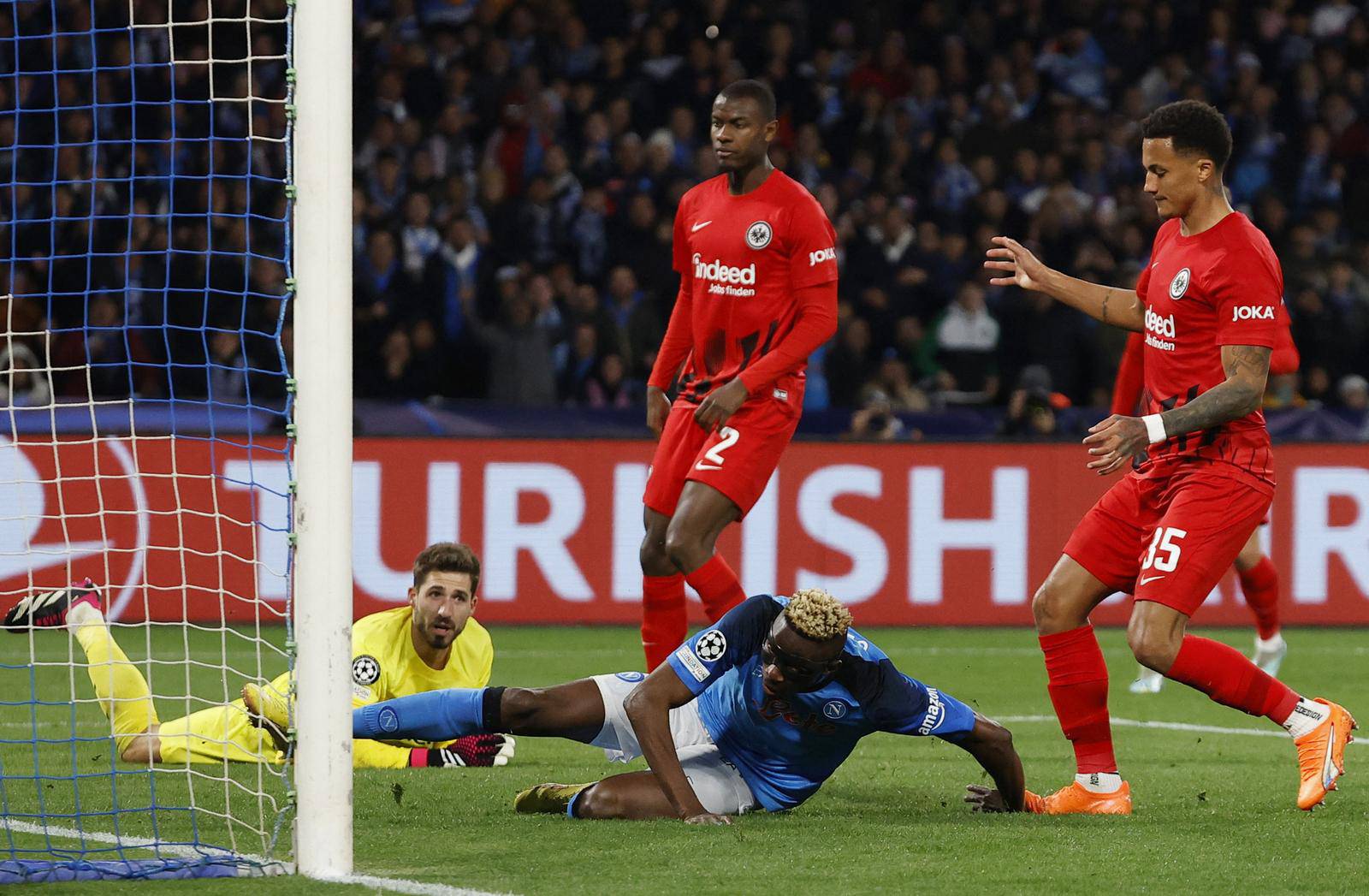 Champions League - Round of 16 - Second Leg - Napoli v Eintracht Frankfurt