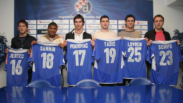 ARHIVA - Dinamo predstavio pojačanja, 2007. godina