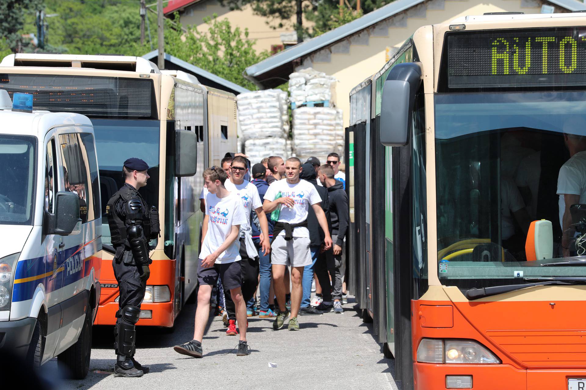 Rijeka: Bili vlak sa Torcidom stigao u Rijeku