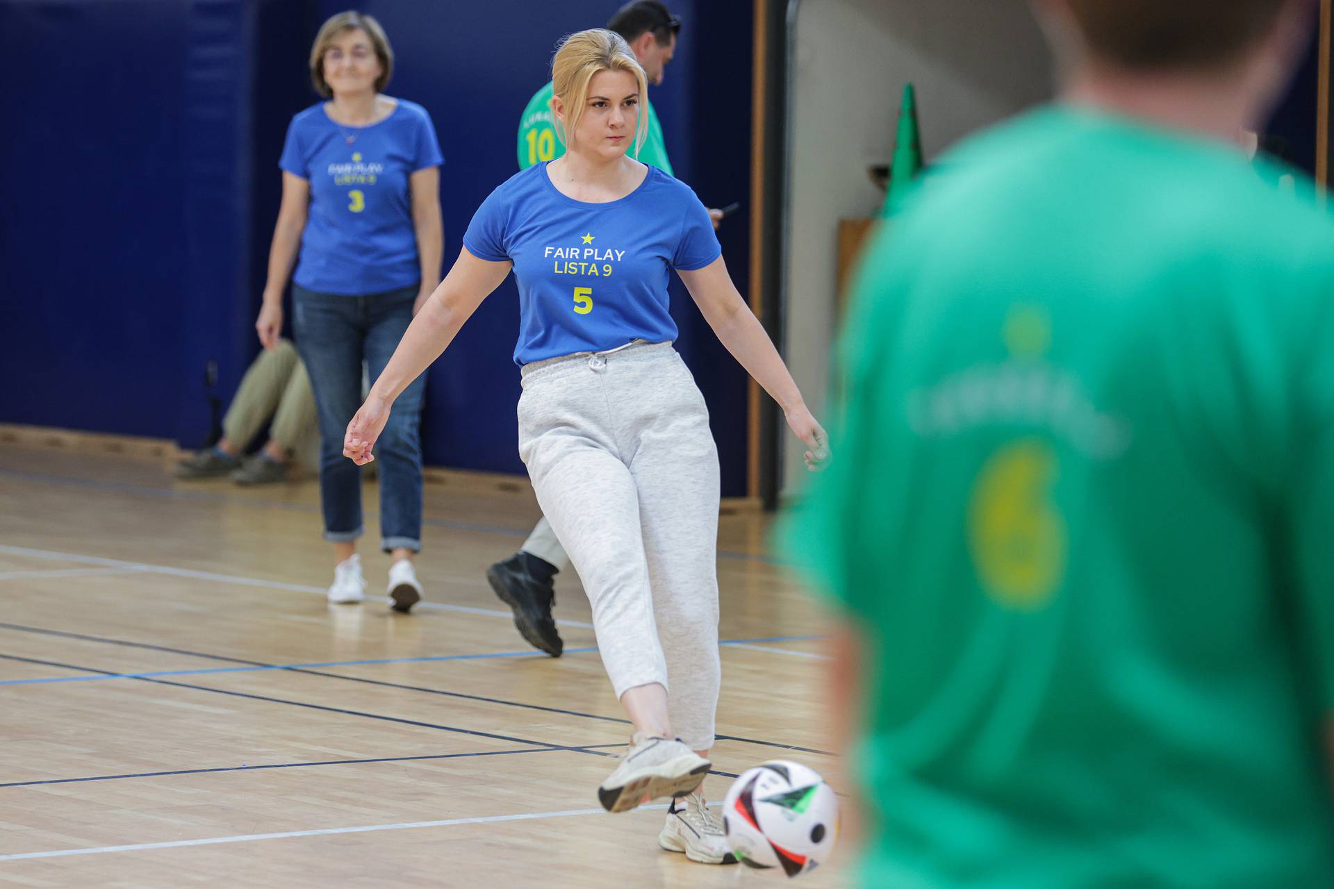 Zagreb: Pupovac kontra Flege, nogometno – fudbalska utakmica Fair play liste br. 9 za EU parlament