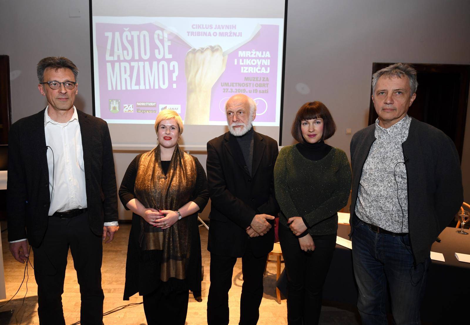 Zagreb: U MUO odrÅ¾ana tribina o mrÅ¾nji i likovnom izriÄaju u sklopu ciklusa "ZaÅ¡to se mrzimo?"