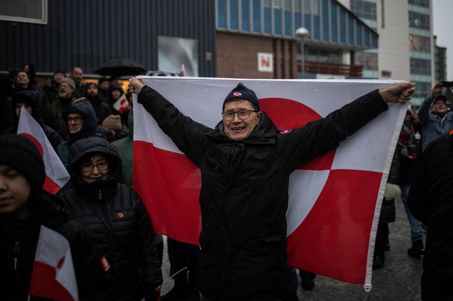 Protesters rally in Greenland against Trump annexation threat