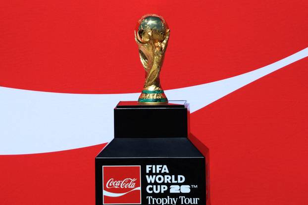 FILE PHOTO: FIFA World Cup - Trophy arrives in Mexico
